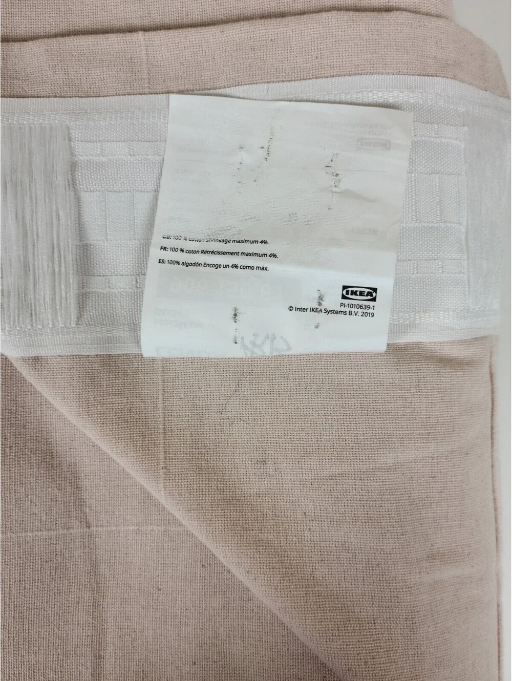 Ikea Pink Lenda Curtains